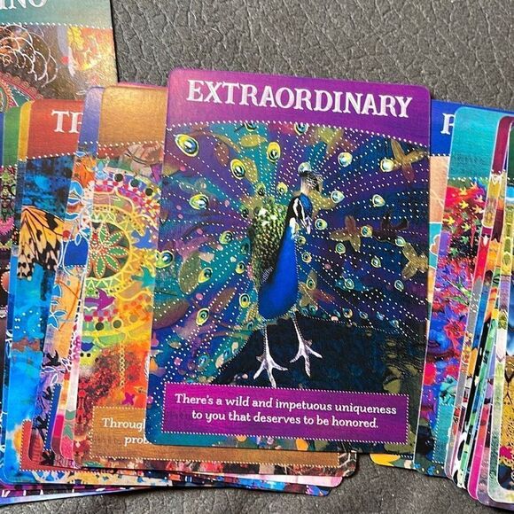 Divine Abundance oracle cards mini deck 51 cards Tosha Silver NEW NIP - Picture 9 of 12